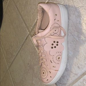 Rose gold sneakers